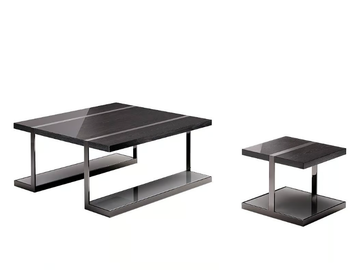 VERTIGO - Wooden and metal coffee table by Siwa Soft Style - view 3